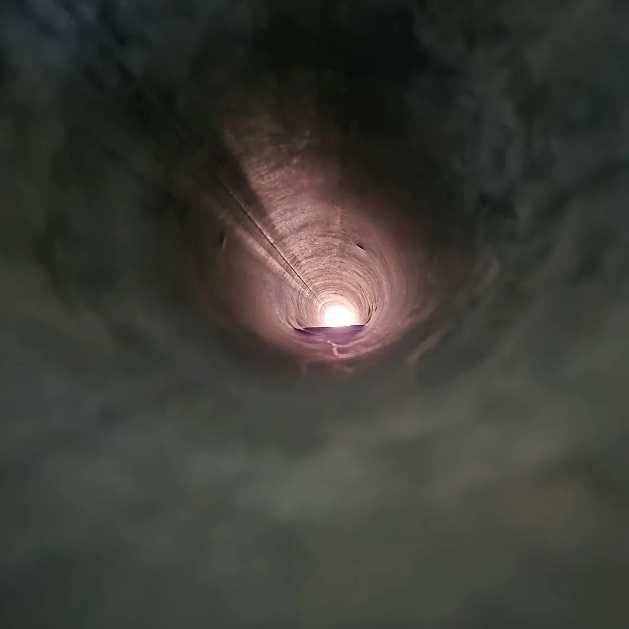 The same ductwork after cleaning